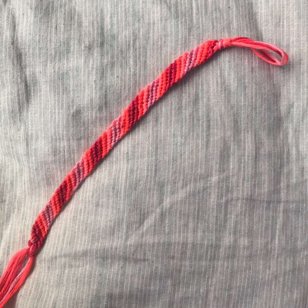 braided friendship bracelet / ankelet